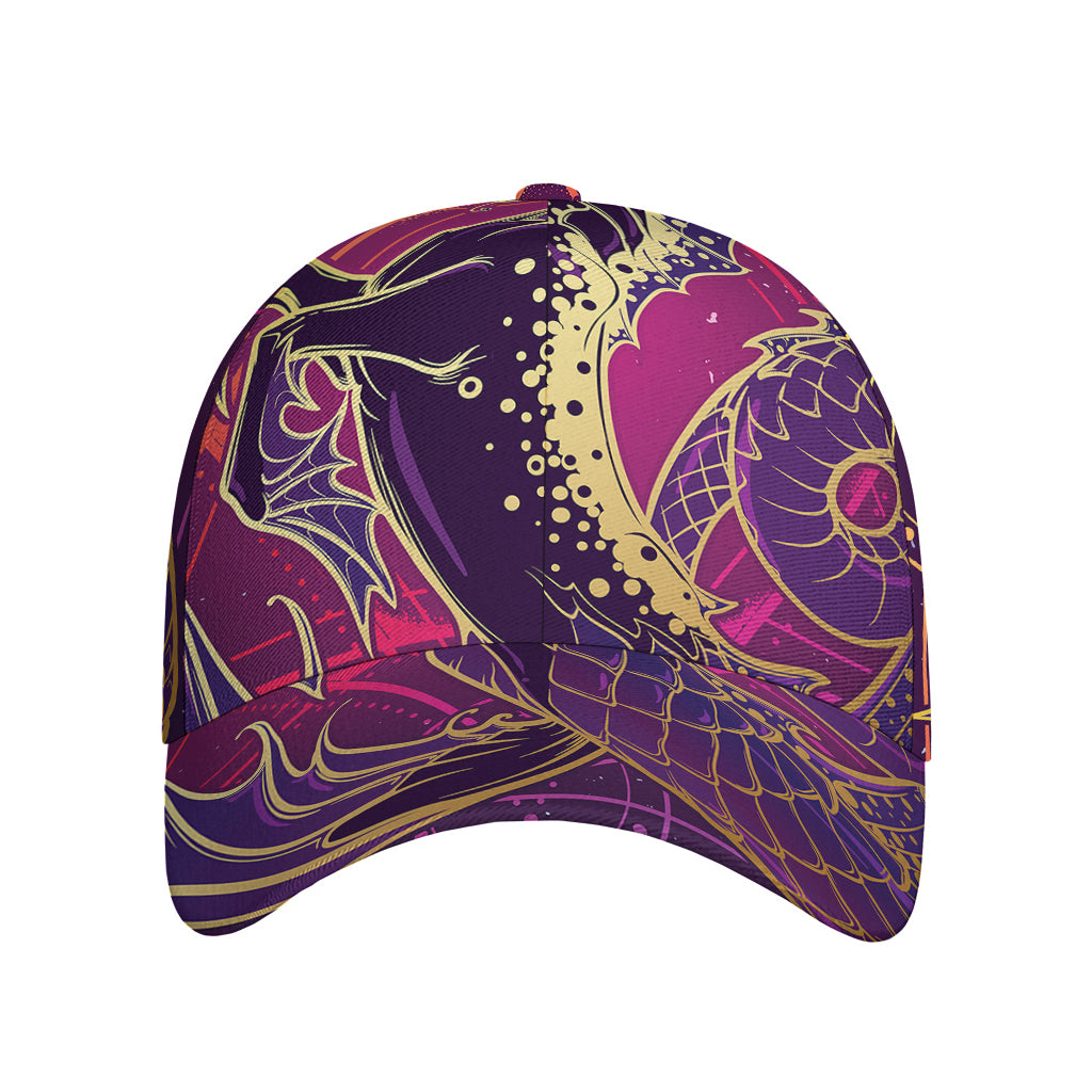 Fantastic Capricorn Sign Print Baseball Cap