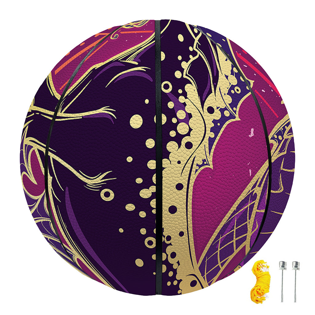 Fantastic Capricorn Sign Print Basketball