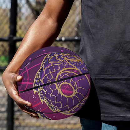 Fantastic Capricorn Sign Print Basketball