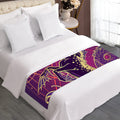Fantastic Capricorn Sign Print Bed Runner