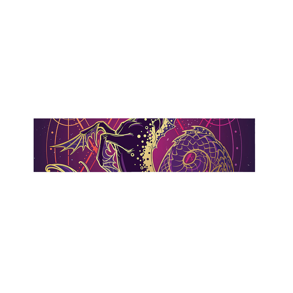 Fantastic Capricorn Sign Print Bed Runner