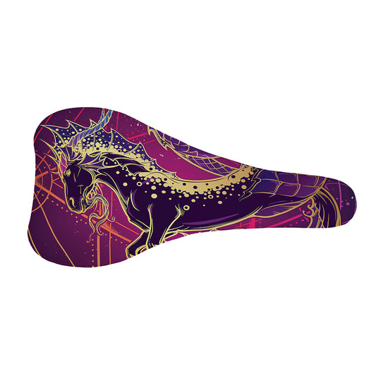 Fantastic Capricorn Sign Print Bicycle Seat Cover