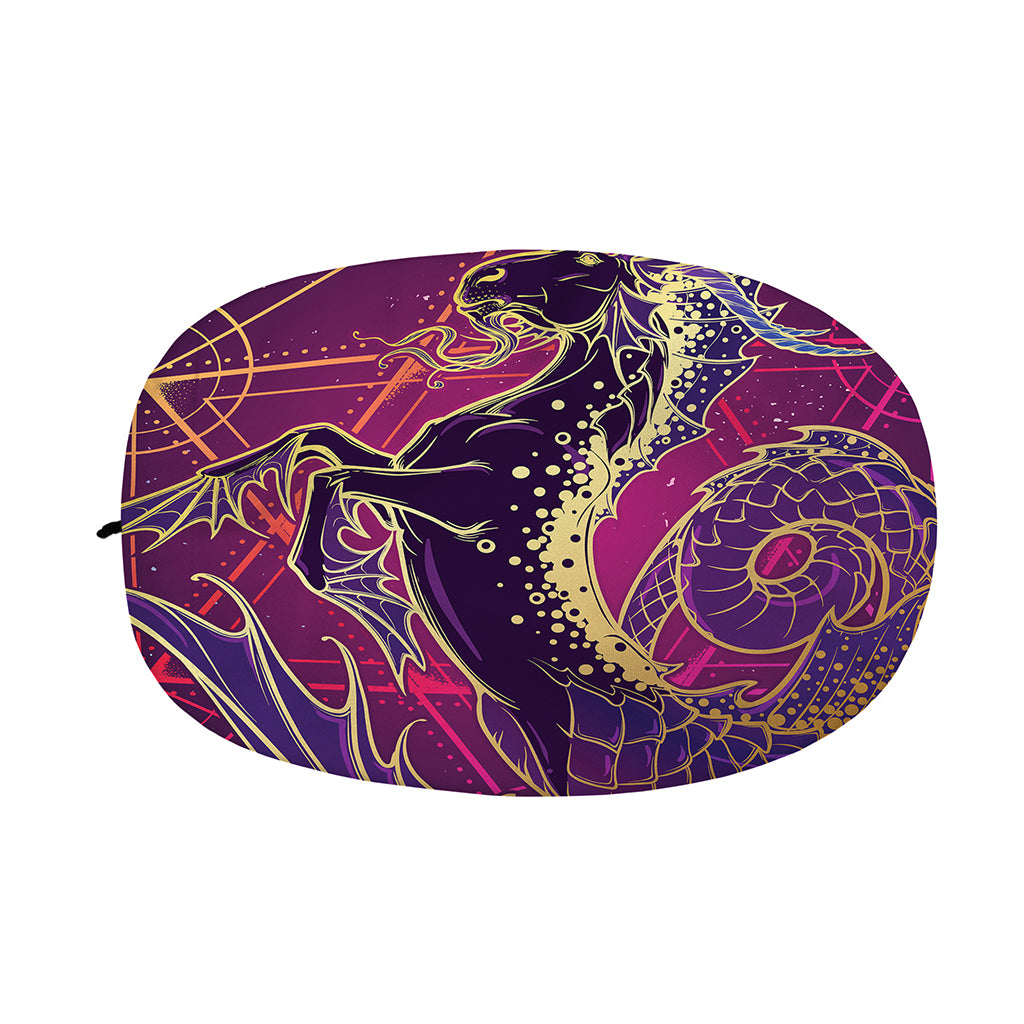Fantastic Capricorn Sign Print Car Side Mirror Covers