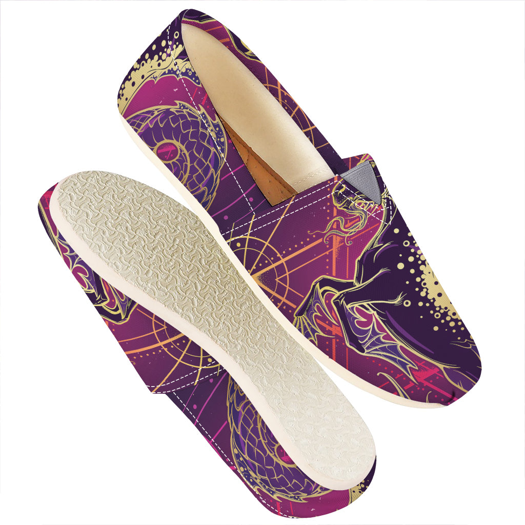 Fantastic Capricorn Sign Print Casual Shoes