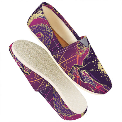 Fantastic Capricorn Sign Print Casual Shoes