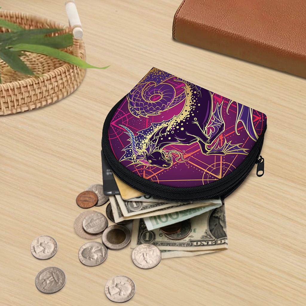 Fantastic Capricorn Sign Print Coin Purse