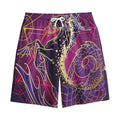 Fantastic Capricorn Sign Print Cotton Shorts