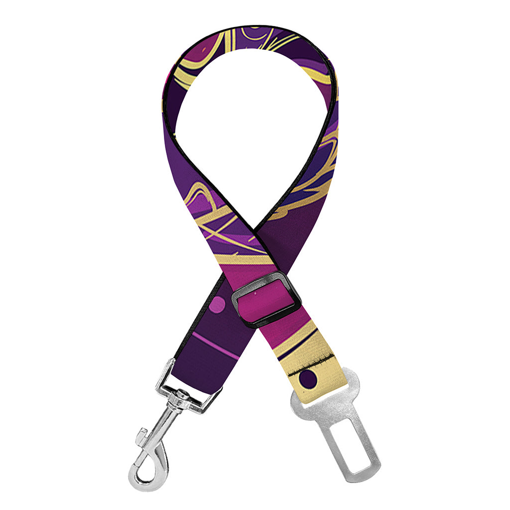 Fantastic Capricorn Sign Print Dog Seat Belt