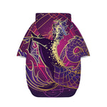 Fantastic Capricorn Sign Print Dog Zip Up Hoodie