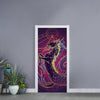 Fantastic Capricorn Sign Print Door Sticker