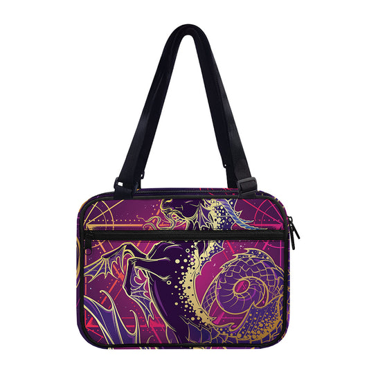 Fantastic Capricorn Sign Print Double Strap Bible Bag