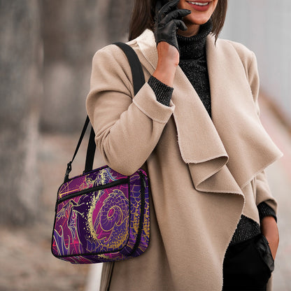 Fantastic Capricorn Sign Print Double Strap Bible Bag