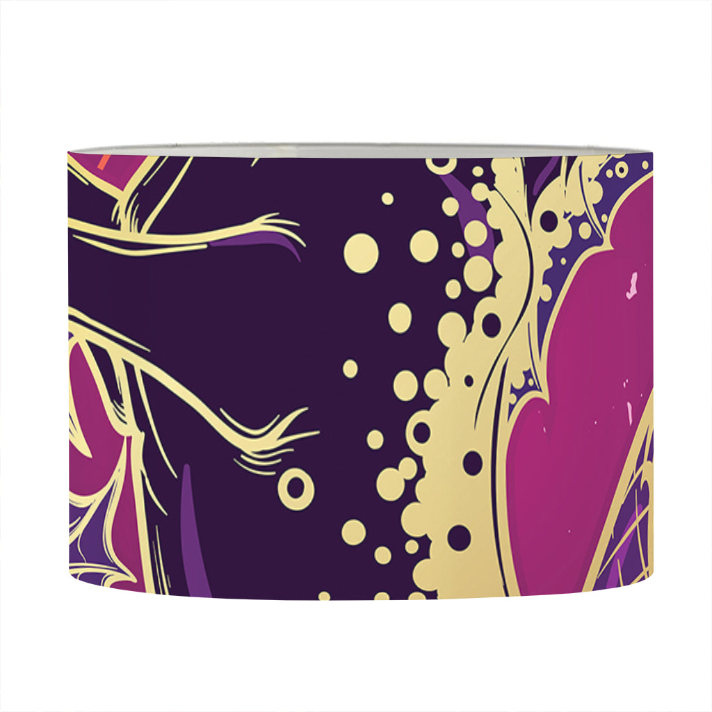 Fantastic Capricorn Sign Print Drum Lamp Shade