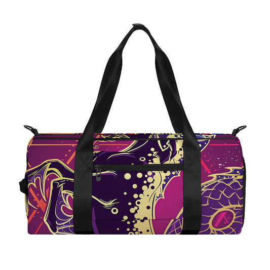 Fantastic Capricorn Sign Print Gym Bag