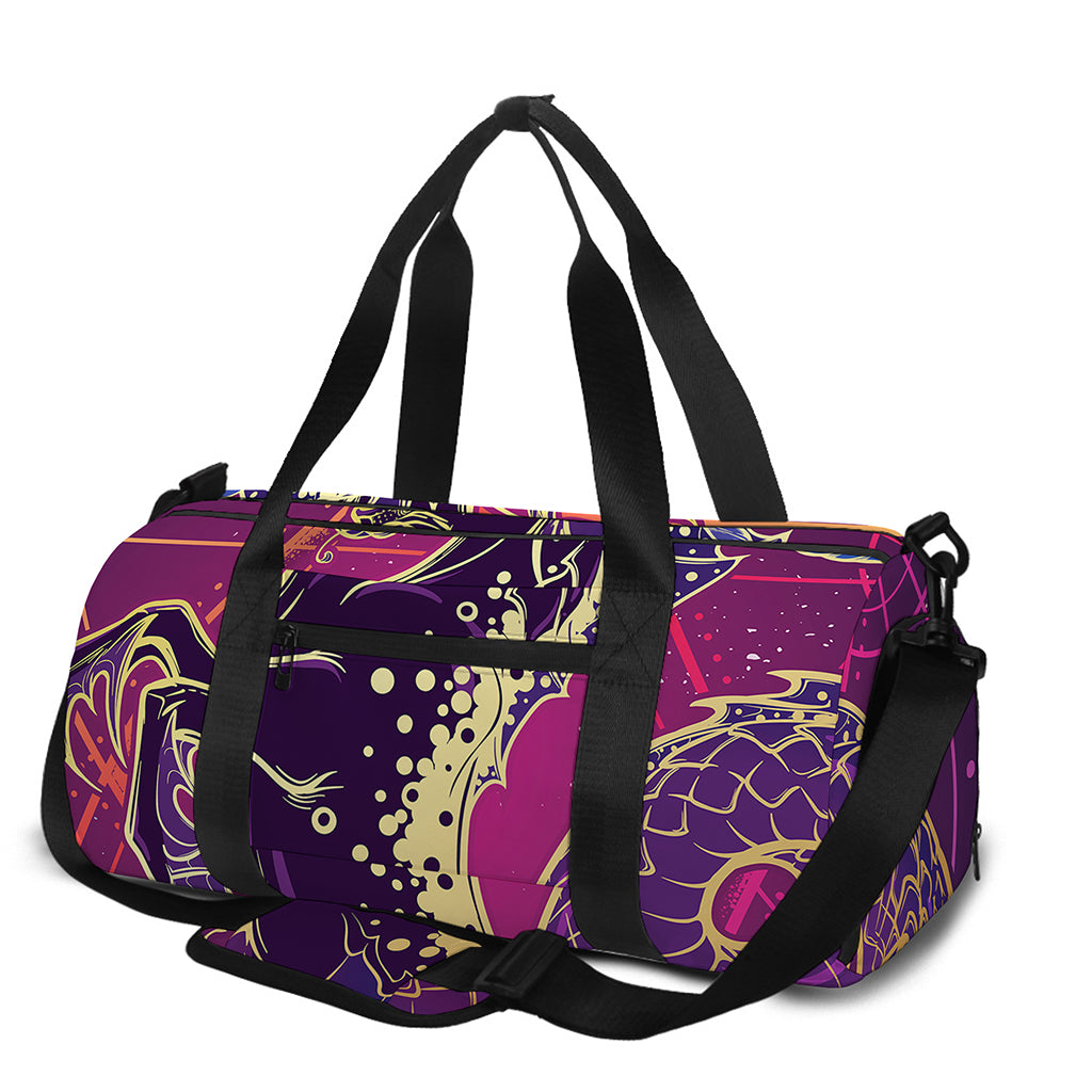 Fantastic Capricorn Sign Print Gym Bag