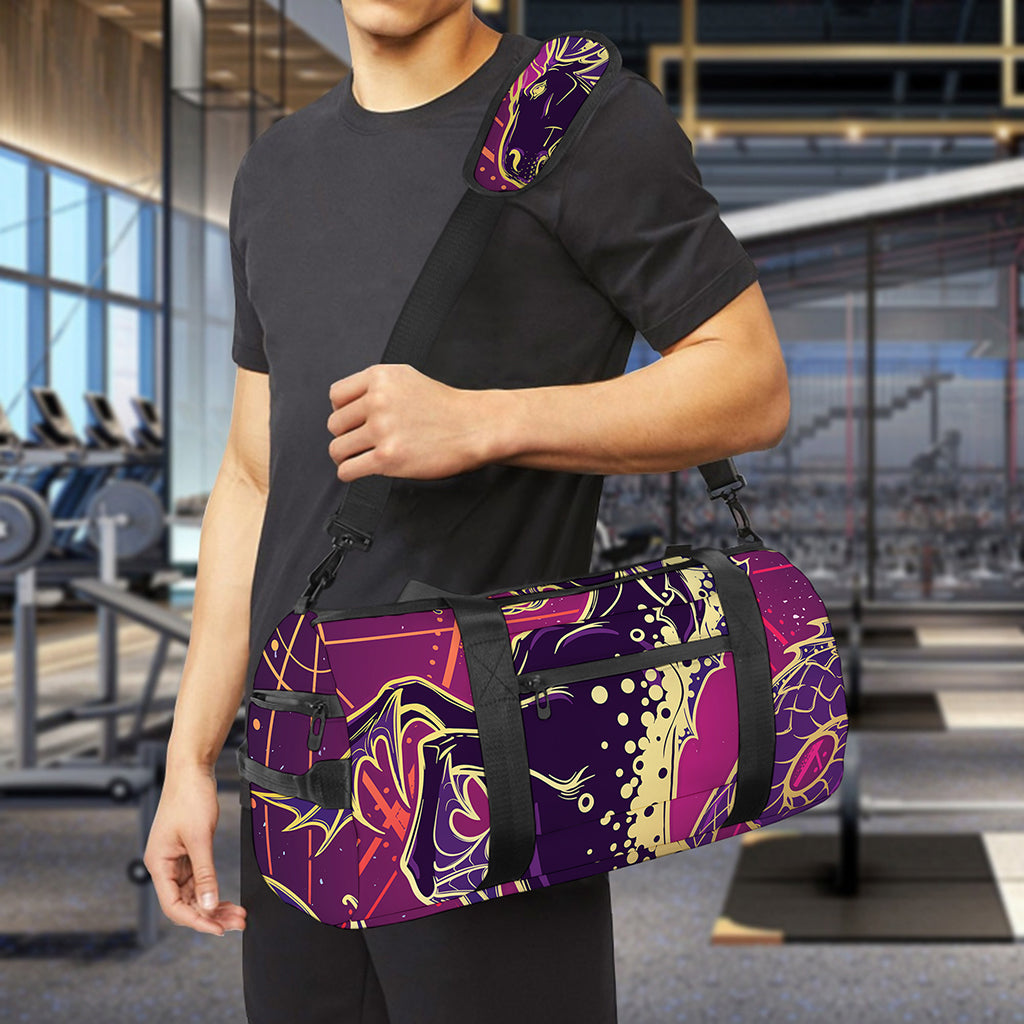 Fantastic Capricorn Sign Print Gym Bag