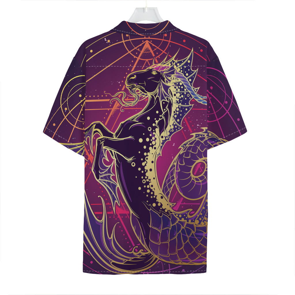 Fantastic Capricorn Sign Print Hawaiian Shirt