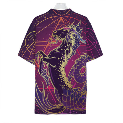 Fantastic Capricorn Sign Print Hawaiian Shirt