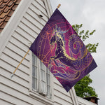 Fantastic Capricorn Sign Print House Flag