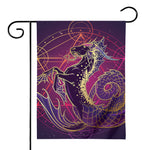 Fantastic Capricorn Sign Print House Flag