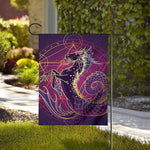 Fantastic Capricorn Sign Print House Flag