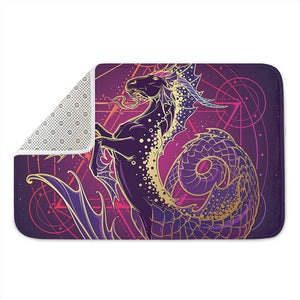 Fantastic Capricorn Sign Print Indoor Door Mat