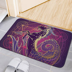 Fantastic Capricorn Sign Print Indoor Door Mat