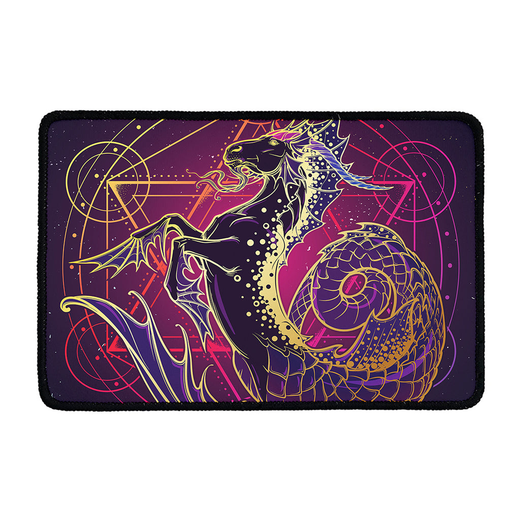 Fantastic Capricorn Sign Print Kitchen Mat