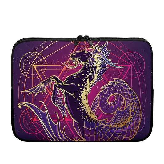 Fantastic Capricorn Sign Print Laptop Sleeve