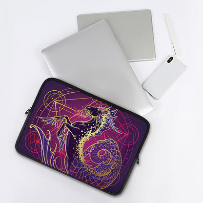 Fantastic Capricorn Sign Print Laptop Sleeve