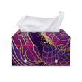 Fantastic Capricorn Sign Print Leather Tissue Box Cover