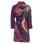 Fantastic Capricorn Sign Print Men's Bathrobe