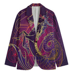 Fantastic Capricorn Sign Print Men's Blazer