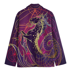 Fantastic Capricorn Sign Print Men's Blazer