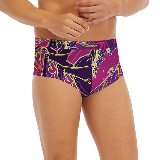 Fantastic Capricorn Sign Print Men's Briefs