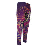 Fantastic Capricorn Sign Print Men's Compression Pants