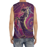 Fantastic Capricorn Sign Print Men's Fitness Tank Top