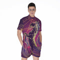 Fantastic Capricorn Sign Print Men's Romper