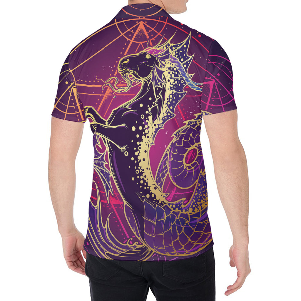 Fantastic Capricorn Sign Print Men's Shirt