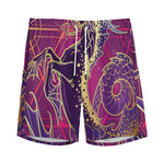 Fantastic Capricorn Sign Print Men's Sports Shorts