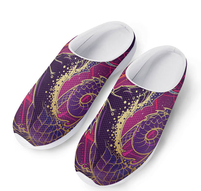 Fantastic Capricorn Sign Print Mesh Casual Shoes
