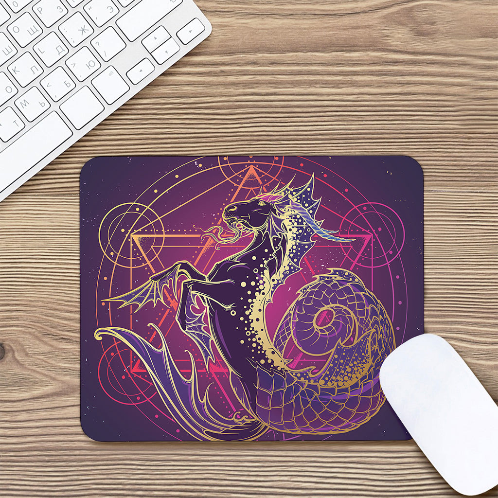 Fantastic Capricorn Sign Print Mouse Pad