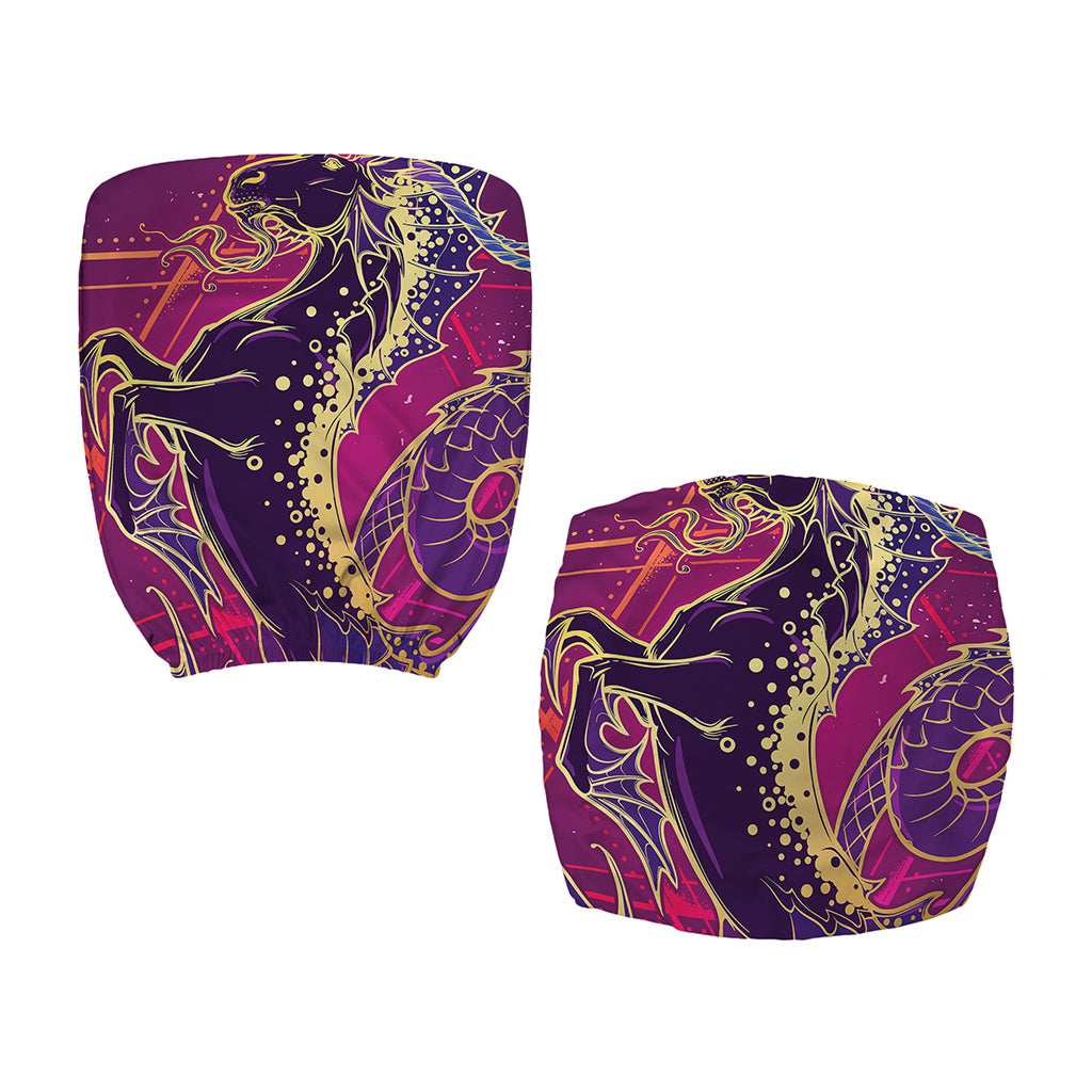 Fantastic Capricorn Sign Print Office Chair Cover