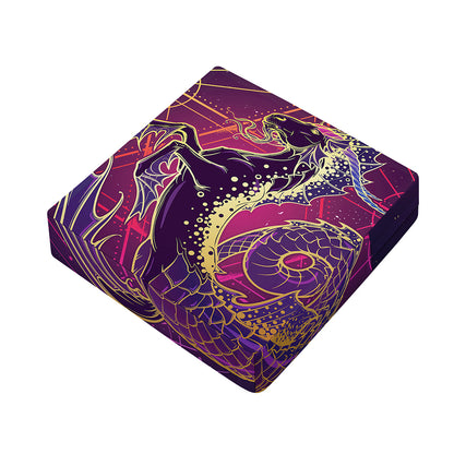 Fantastic Capricorn Sign Print Outdoor Seat Cushion Cover