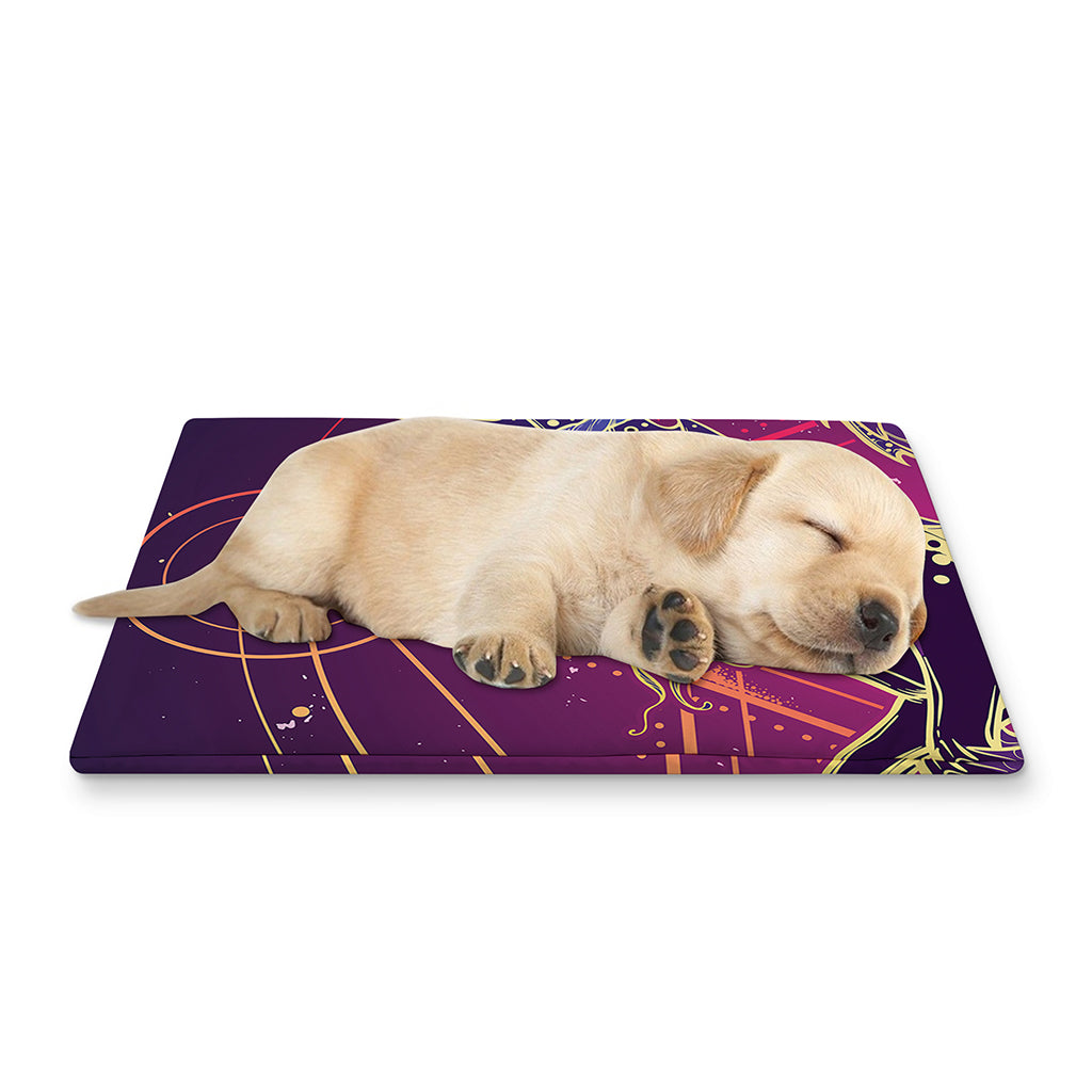 Fantastic Capricorn Sign Print Pet Cooling Mat Cover