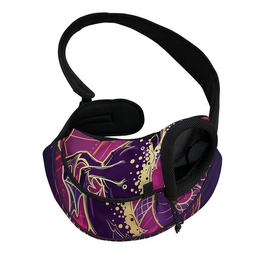 Fantastic Capricorn Sign Print Pet Sling Carrier
