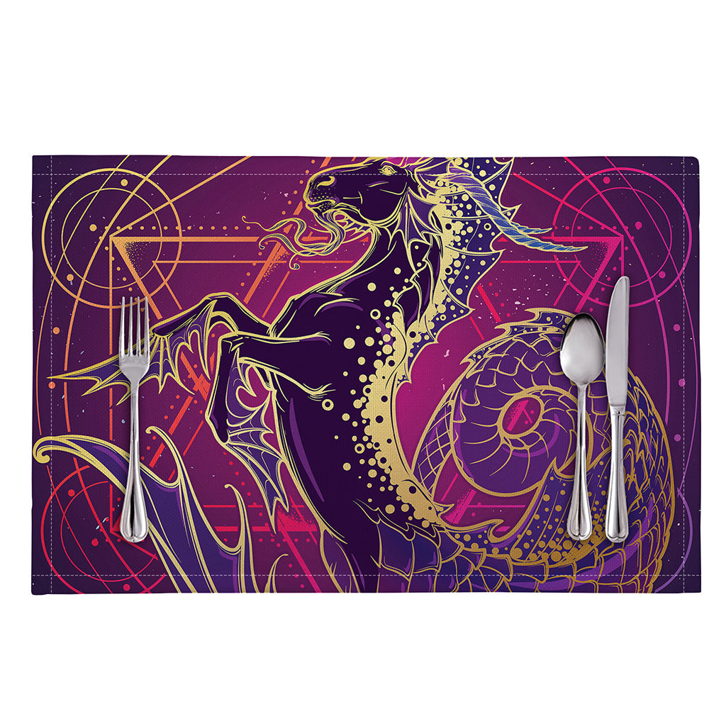 Fantastic Capricorn Sign Print Placemat