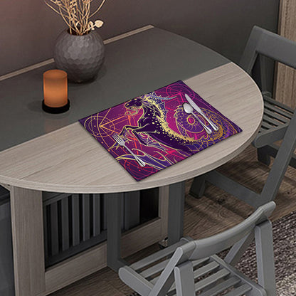 Fantastic Capricorn Sign Print Placemat