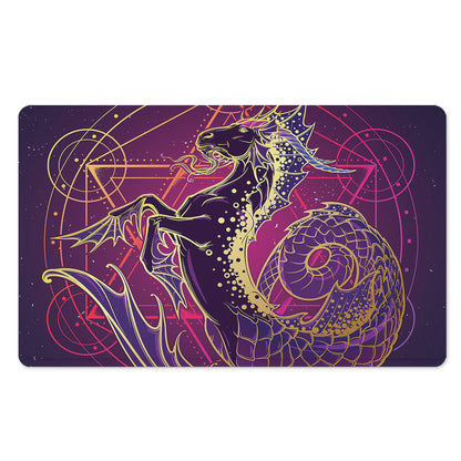 Fantastic Capricorn Sign Print Polyester Doormat