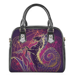 Fantastic Capricorn Sign Print Shoulder Handbag